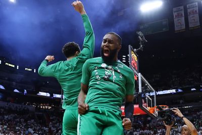 Celtics’ Jayson Tatum takes top spot on official MVP projection list; Jaylen Brown makes No. 10