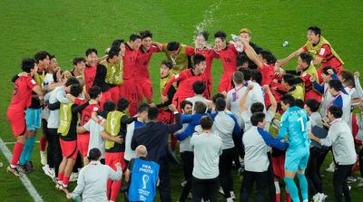 South Korea Players, Fans Erupt Watching End of Uruguay Match