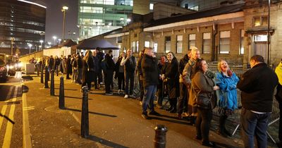 'He's the best comedian in the world': Excited Peter Kay fans flock to Manchester for first of 110 shows