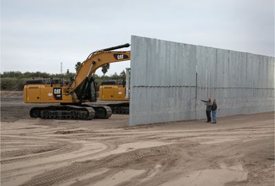 DOJ tried to hide border wall report