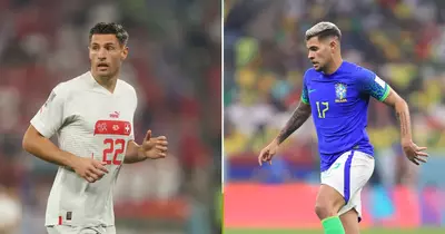 Fabian Schar helps Switzerland seal World Cup progress amid Bruno Guimaraes' Brazil cameo