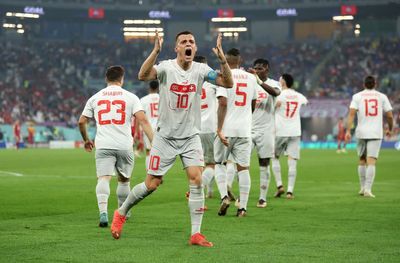 Switzerland edge fiery World Cup victory over Serbia to reach last 16
