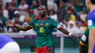 Cameroon’s Aboubakar Picks Up Red Card After Scoring Winner vs. Brazil