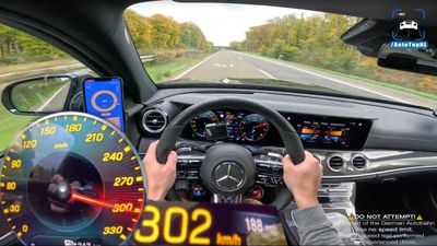 2023 Mercedes-AMG E63 S Wagon Blasts Down The Autobahn At 188 MPH