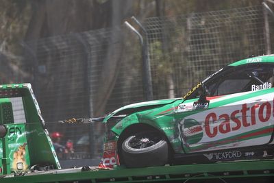 Adelaide Supercars: Randle crash cuts practice short