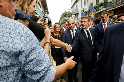 Macron caps US visit with New Orleans trip, meetup with Musk