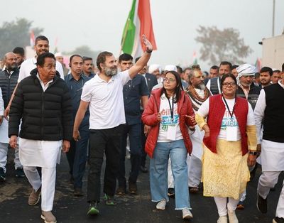 Congress Bharat Jodo Yatra Day 87: Rahul Gandhi Resumes Padyatra In Madhya Pradesh, Computer Baba Joins In