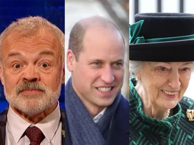 Graham Norton skewers Prince William’s godmother over Buckingham Palace racism scandal