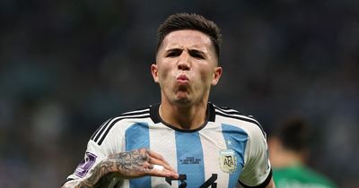 Who is Enzo Fernandez? - Chelsea transfer target in World Cup action for Argentina vs Australia