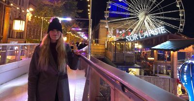 I tried Nottingham Winter Wonderland's Sky Skate and it took Christmas to the next level