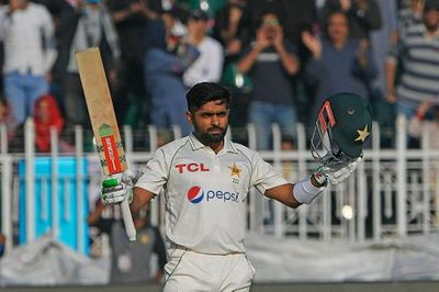Babar Azam hits century as Pakistan on demoralising afternoon for England