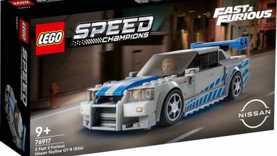 Lego Speed Champions To Add R34 Nissan Skyline From "2 Fast 2 Furious"