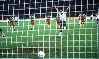 How England ‘pulled it out of the fire’ against Milla’s Cameroon at Italia 90