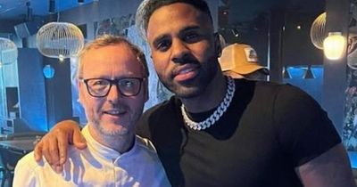 Jason Derulo spotted at luxury Japanese restaurant in Manchester city centre