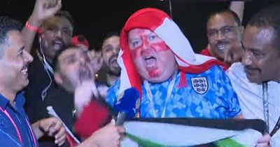 England fan stuns Qatari locals with political statement that has them all cheering