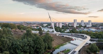 Glasgow bridge linking north communities to be officially opened with 'spectacle of light'
