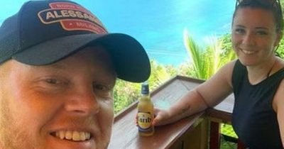 Lucky couple who won £1million on Lotto quit jobs and go on holiday every month