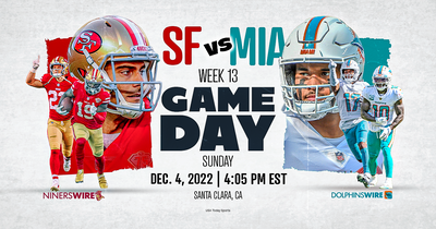 Here’s the broadcast map for Dolphins vs. 49ers in Week 13
