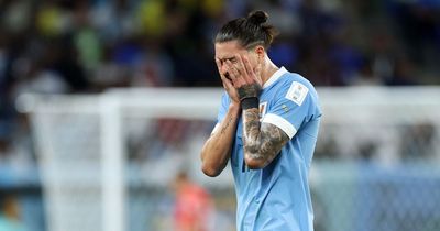 Liverpool star Darwin Nunez issues emotional apology after Uruguay World Cup exit