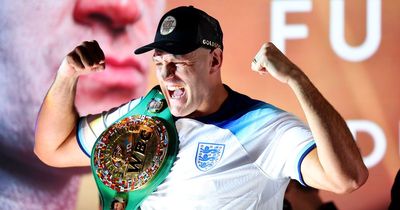 Tyson Fury's Irish roots as he poses in England jersey ahead of Derek Chisora trilogy fight