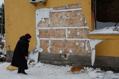 Thieves rip Banksy mural off wall in war torn Ukraine