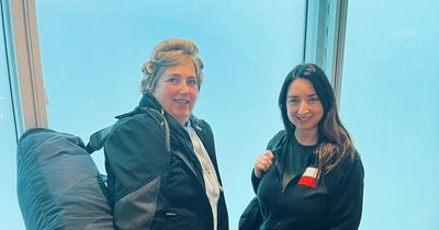 The 'best midwife' in the country joins brave NHS worker as they risk their lives to help refugees in war-torn Ukraine