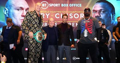 Where is the Tyson Fury v Derek Chisora fight taking place?