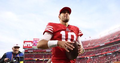 Jimmy Garoppolo urges NFL to copy Premier League and make conditions better for players