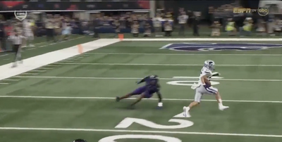 Kansas State RB Deuce Vaughn embarrassed TCU with an ankle-breaking TD run, and fans were in awe