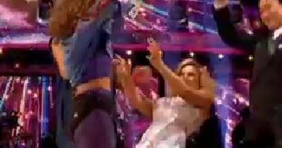 Strictly fans cringe as Graziano 'nearly knocks Molly out' after dance-off exit