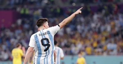 Julian Alvarez the Argentina hero as he becomes second Man City star in World Cup quarter-final