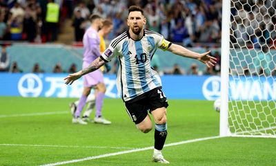 Lionel Messi guides Argentina to victory over Australia despite late scare