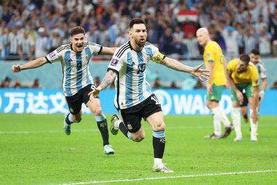 Another milestone and another goal for Lionel Messi as Argentina beat Australia