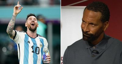 Rio Ferdinand hails "god-like" Lionel Messi for "best individual World Cup performance"