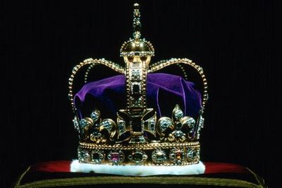 St Edward’s Crown moved from Tower of London for resizing work ahead of Coronation