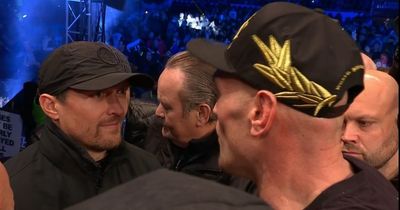 Oleksandr Usyk laughs at Tyson Fury comments after Derek Chisora fight