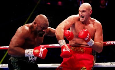 Tyson Fury pummels, stops Derek Chisora in 10 to set up showdown with Oleksandr Usyk