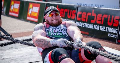 The cancer survivor who's come back from a 'path of self-destruction' to become an ultimate strongman