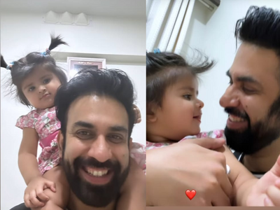 Rajeev Sen finally meets daughter Ziana after a long time; writes “Daddy’s little princess”