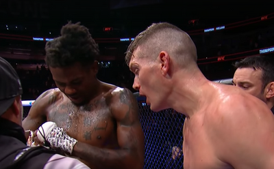 Twitter reacts to Stephen Thompson’s corner stoppage TKO of Kevin Holland at UFC on ESPN 42