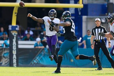 Ravens QB Lamar Jackson discusses quad injury suffered in Week 12 vs. Jaguars