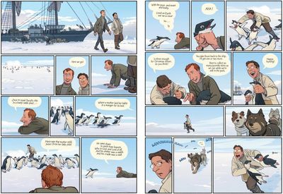 Terror in the Antarctic: graphic novels revisit the horror of the ‘worst journey in the world’