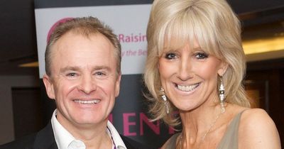 Comic Bobby Davro engaged to girlfriend Vicky Wright as they throw party to celebrate