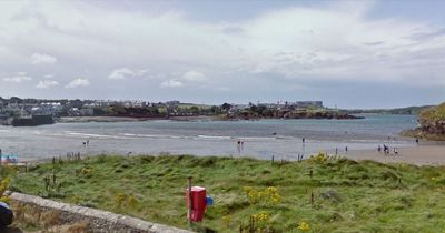 Air and sea rescue and one person in hospital after 10 kayakers get into difficulty off Welsh coast