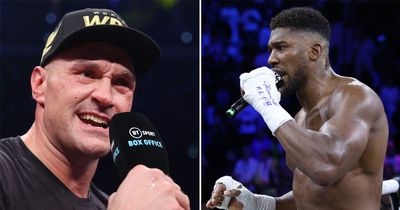 Tyson Fury questions why Anthony Joshua didn't confront him after Derek Chisora fight