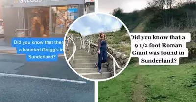 Sunderland TikTok star brings history to life with posts on 'haunted' Greggs and Stadium of Light 'ghosts'