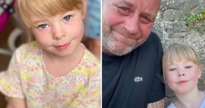 Dad of Strep A girl, 4, fighting for life on ventilator refuses to leave her side