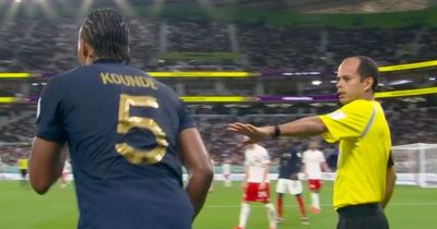 Referee notices France star Jules Kounde broke unusual rule in World Cup clash vs Poland