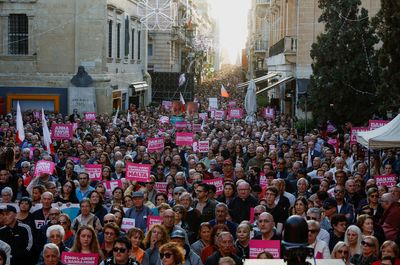 Protests in Malta as parliament debates abortion amendment