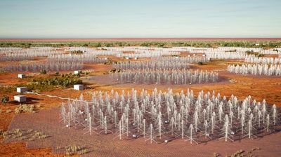 ‘Are we alone in the universe?’: work begins in Western Australia on world’s most powerful radio telescopes